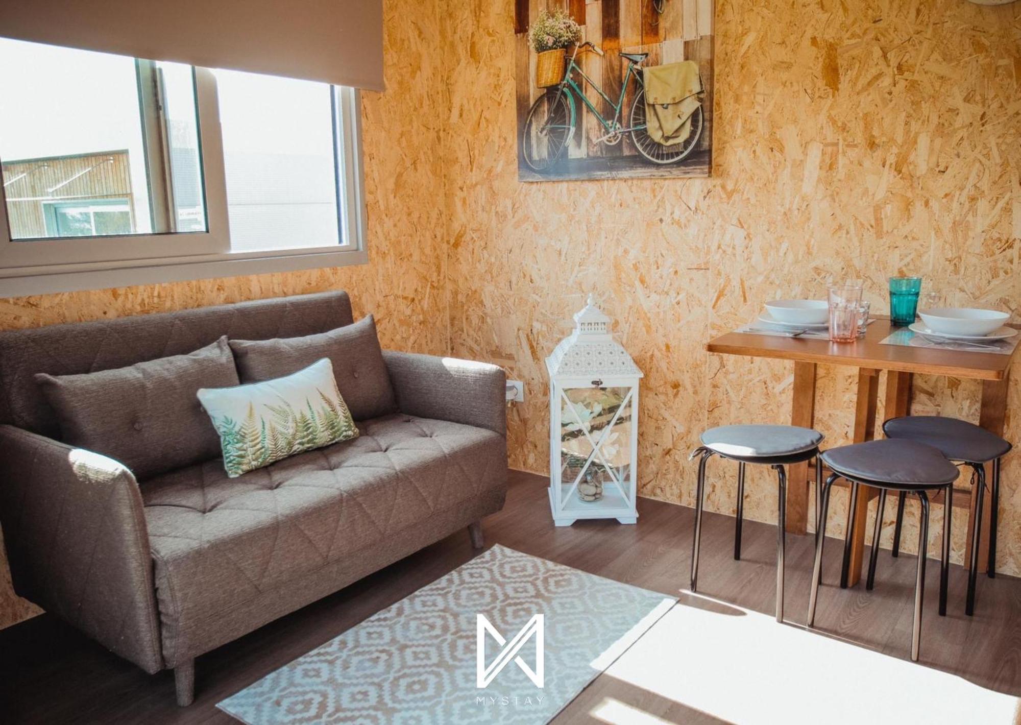 Bungalow acolhedor com piscina em Valença by MyStay Exterior foto