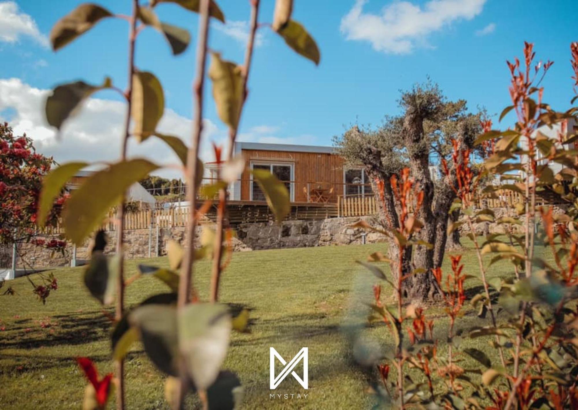 Bungalow acolhedor com piscina em Valença by MyStay Exterior foto